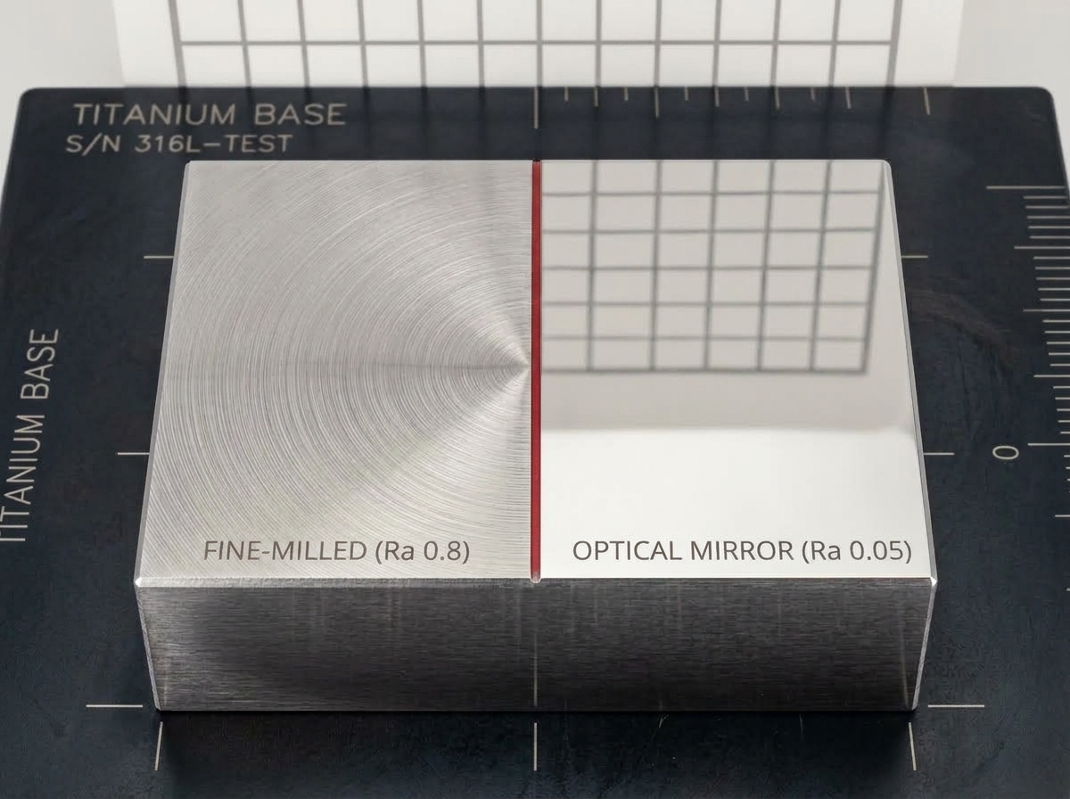 Marine-grade stainless steel component preparation